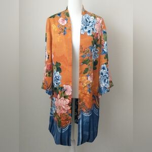 Chico's floral kimono cardigan 0 Small